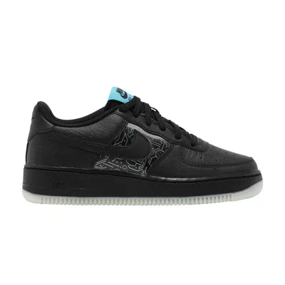 Pre-owned Nike Space Jam X Air Force 1 '06 Gs 'computer Chip' | Black | Kid's Size 3.5