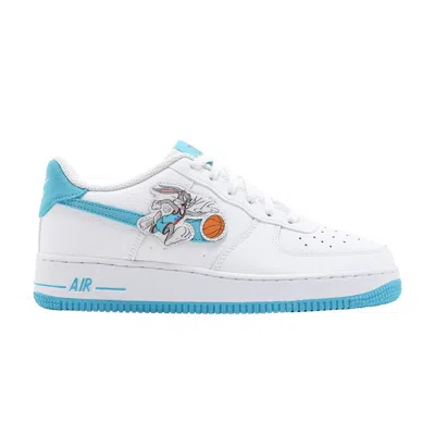 Pre-owned Nike Space Jam X Air Force 1 '07 Gs 'hare' | White | Kid's Size 7