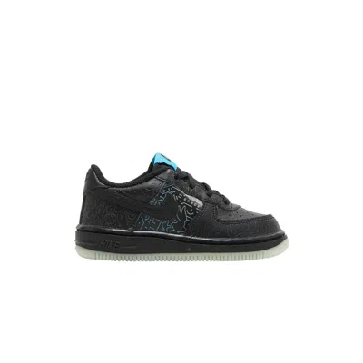 Pre-owned Nike Space Jam X Air Force 1 '07 Td 'computer Chip' | Black | Infant Size 5