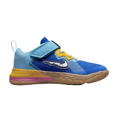 Pre-owned Nike Space Jam X Lebron 18 Low Ps 'wile E. X Roadrunner' | Multi-color | Kid's Size 13