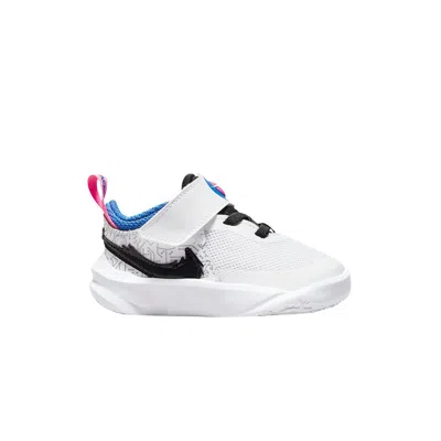 Pre-owned Nike Space Jam X Team Hustle D10 Se Td 'computer Chip' | White | Infant Size 9