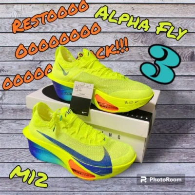 Pre-owned Nike Special Restooooooooock  Air Zoom Alphafly Next% 3 Fast Pack—size12 In Green