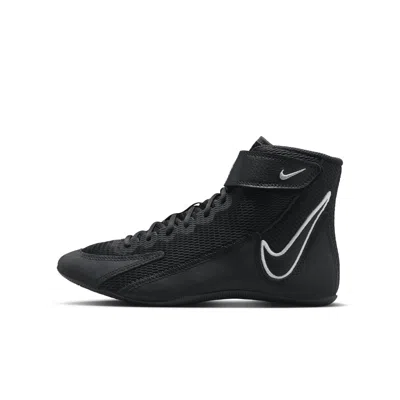 Nike Speedsweep 8 Big Kids' Wrestling Shoes In Black