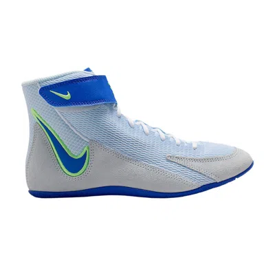 Pre-owned Nike Speedsweep 8 Gs 'blue Tint Lime Blast' | Kid's Size 2.5