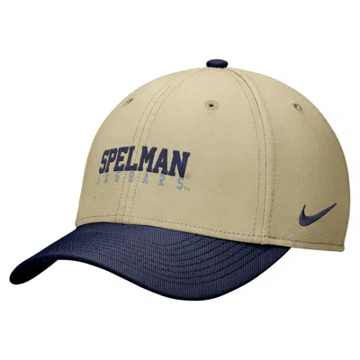 Nike Spelman College Swooshflex  Unisex Dri-fit College Cap In Brown