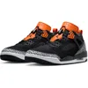 Nike Jordan Spizike Low Sneakers In Black Suede And Fabric In Black