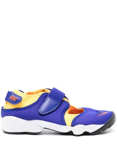 Nike Split-toe Touch-strap Sneakers In Blue
