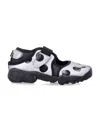 Nike Rift Split Toe Sandals Polka Dot Silhouette In Black