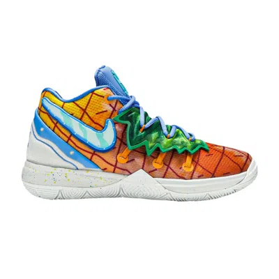 Pre-owned Nike Spongebob Squarepants X Kyrie 5 Ps 'pineapple House' | Orange | Kid's Size 3