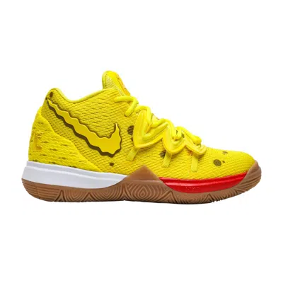 Pre-owned Nike Spongebob Squarepants X Kyrie 5 Ps 'spongebob' | Yellow | Kid's Size 11