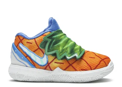 Nike Babies'  Spongebob Squarepants X  Kyrie 5 Td 'pineapple House' In Orange