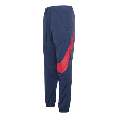 Nike Sport Swear Sports Long Pant Male Green Navy In Blue