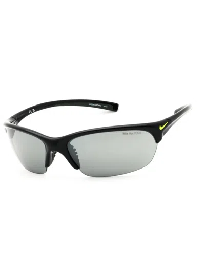 Nike Sport Wraparound Sunglasses For Men In Gray
