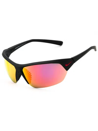 Nike Sport Wraparound Sunglasses For Men In Purple