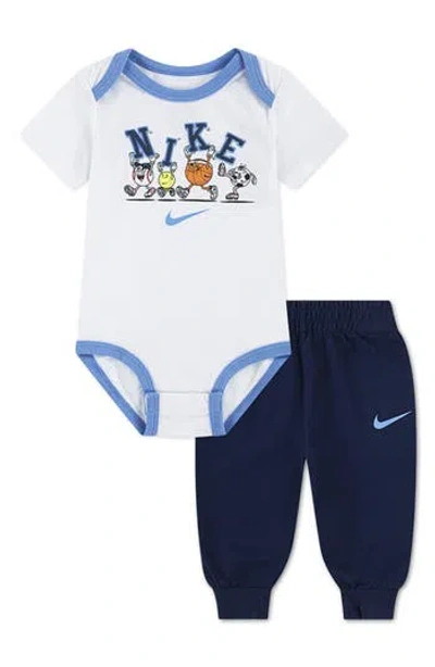 Nike Baby Boys' Multisport Bodysuit And Pants, 2-piece Set