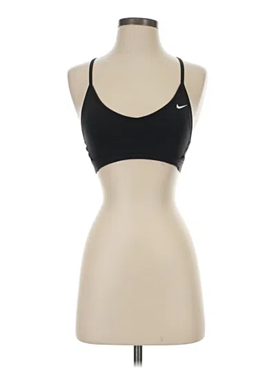 Pre-owned Nike Sports Bra In Black