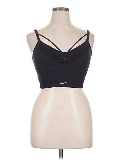 Pre-owned Nike Sports Bra In Black