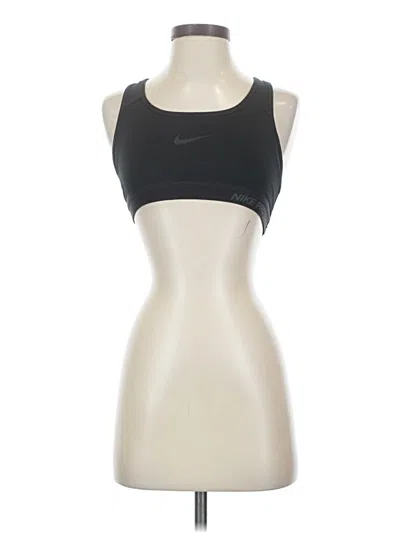 Pre-owned Nike Sports Bra In Black