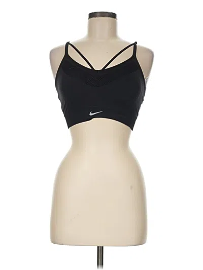Pre-owned Nike Sports Bra In Black