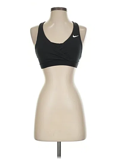 Pre-owned Nike Sports Bra In Black