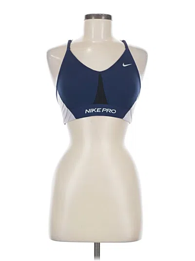 Pre-owned Nike Sports Bra In Blue