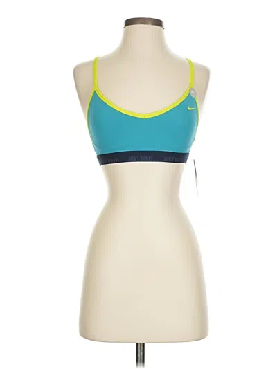 Pre-owned Nike Sports Bra In Blue