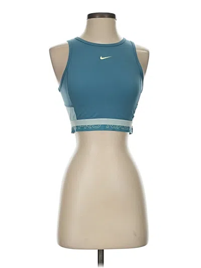 Pre-owned Nike Sports Bra In Blue