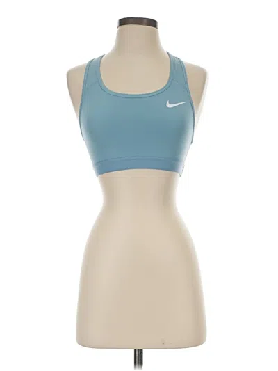 Pre-owned Nike Sports Bra In Blue