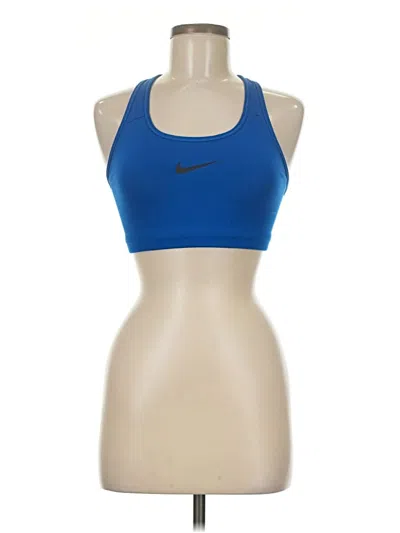 Pre-owned Nike Sports Bra In Blue