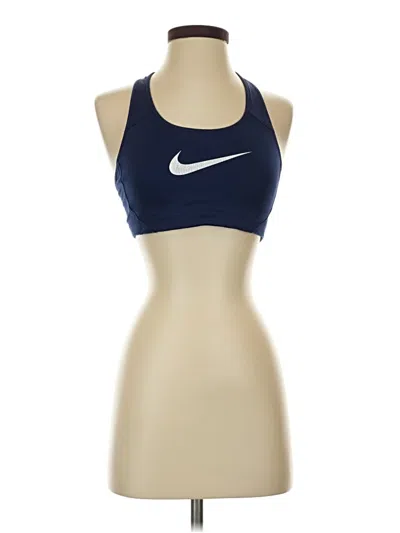 Pre-owned Nike Sports Bra In Blue