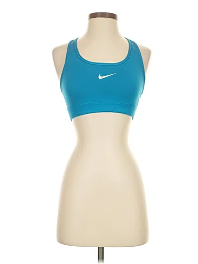 Pre-owned Nike Sports Bra In Blue