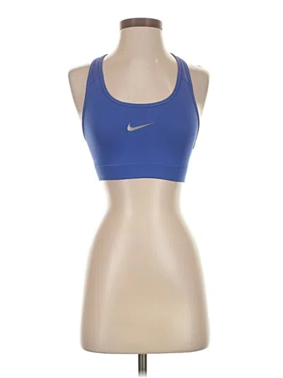 Pre-owned Nike Sports Bra In Blue
