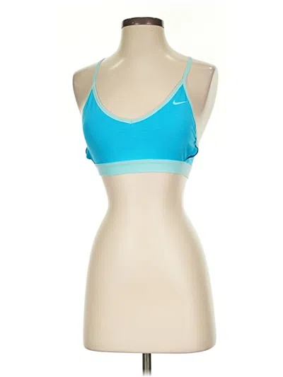 Pre-owned Nike Sports Bra In Blue