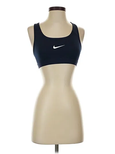 Pre-owned Nike Sports Bra In Blue