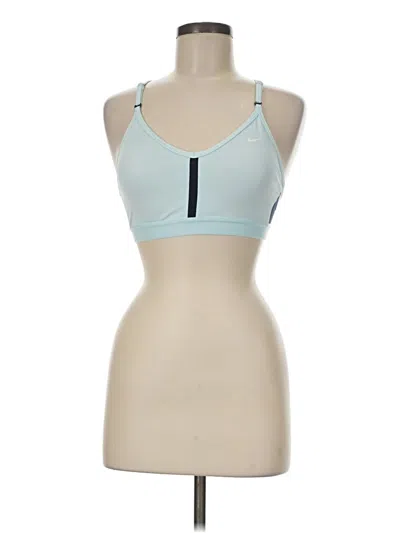 Pre-owned Nike Sports Bra In Blue