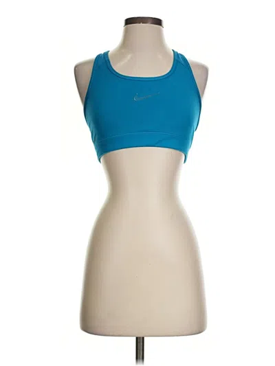 Pre-owned Nike Sports Bra In Blue