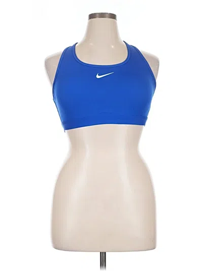 Pre-owned Nike Sports Bra In Blue