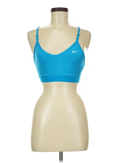 Pre-owned Nike Sports Bra In Blue