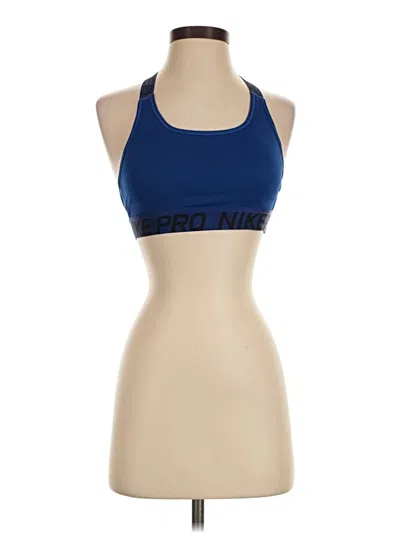 Pre-owned Nike Sports Bra In Blue