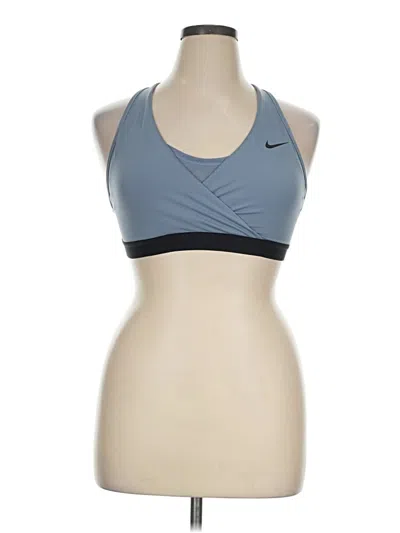 Pre-owned Nike Sports Bra In Blue