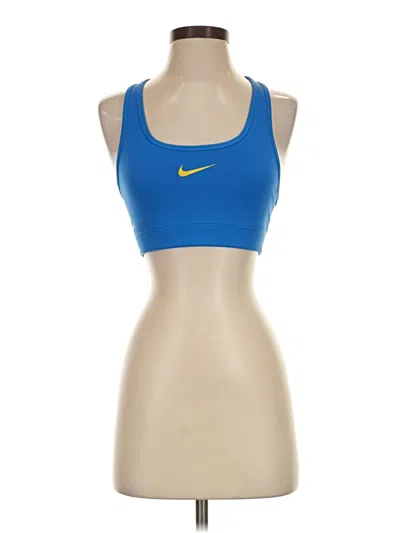 Pre-owned Nike Sports Bra In Blue