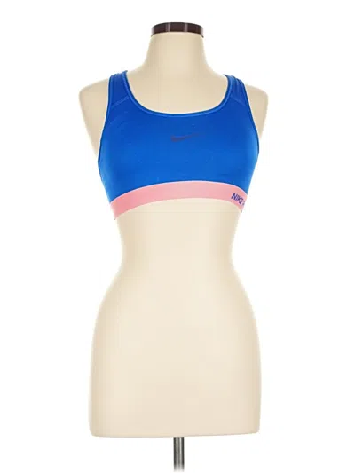 Pre-owned Nike Sports Bra In Blue