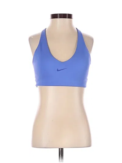 Pre-owned Nike Sports Bra In Blue