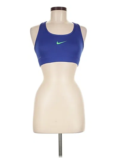 Pre-owned Nike Sports Bra In Blue