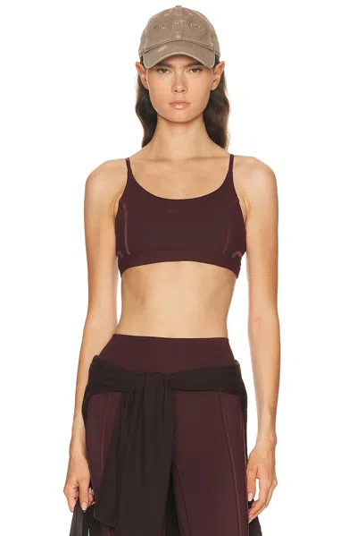 Nike Sports Bra In Brown