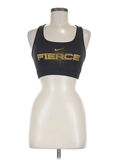 Pre-owned Nike Sports Bra In Gold