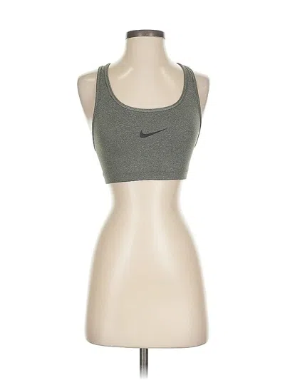 Pre-owned Nike Sports Bra In Gray
