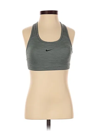 Pre-owned Nike Sports Bra In Gray