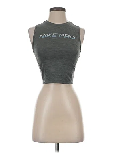 Pre-owned Nike Sports Bra In Gray