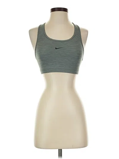 Pre-owned Nike Sports Bra In Gray
